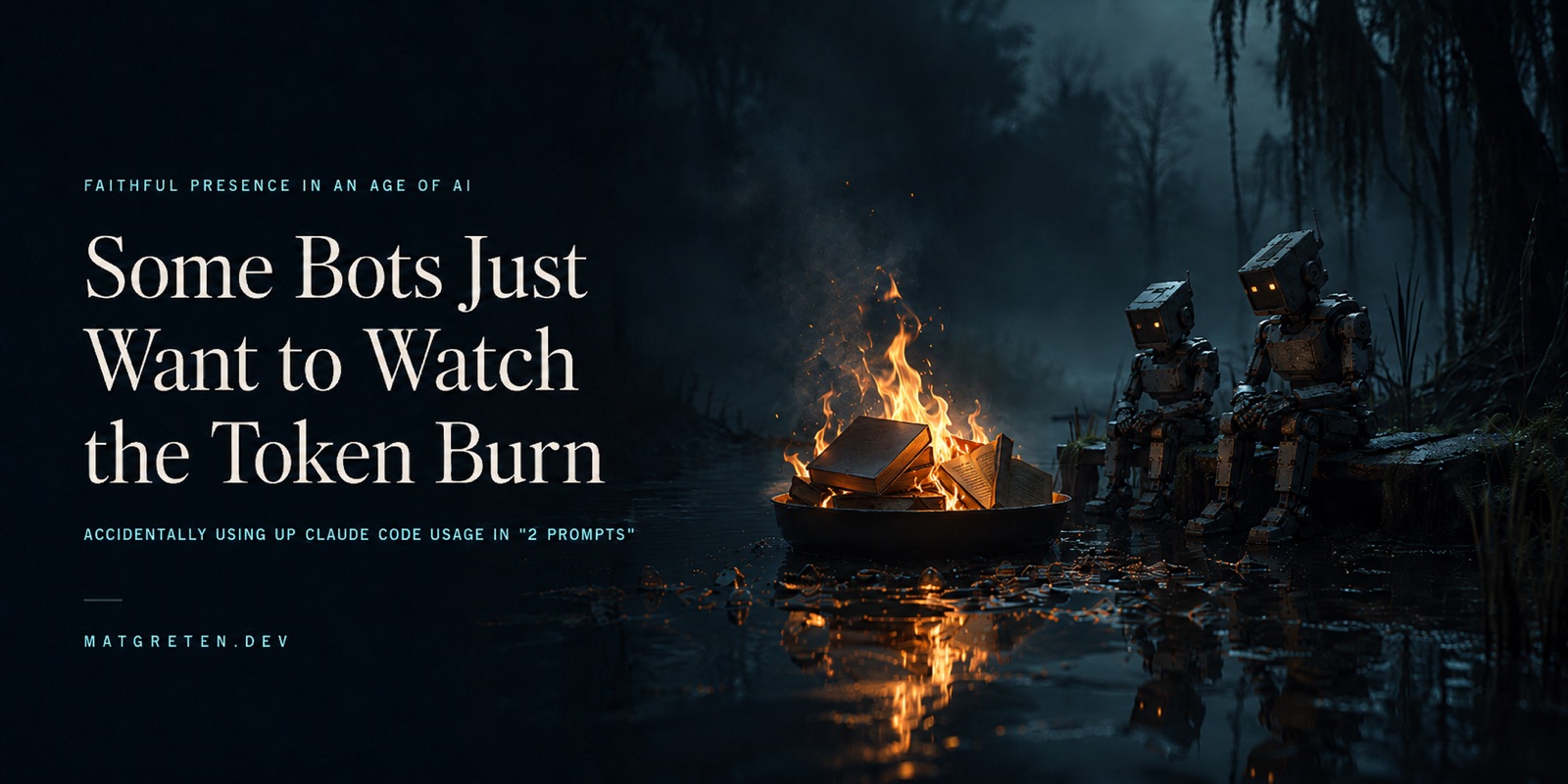 Bots burning tokens